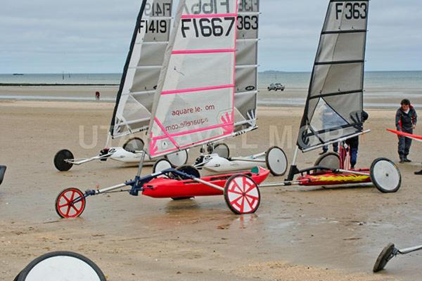 Mobile-Home 100M Plage Utah Mme Surget Сент-Мари-дю-Мон Экстерьер фото