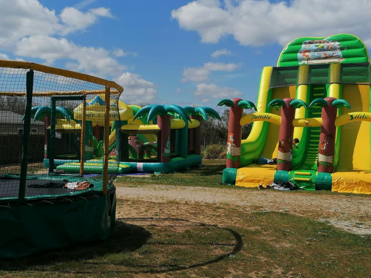 Mobile-Home 100M Plage Utah Mme Surget Сент-Мари-дю-Мон Экстерьер фото